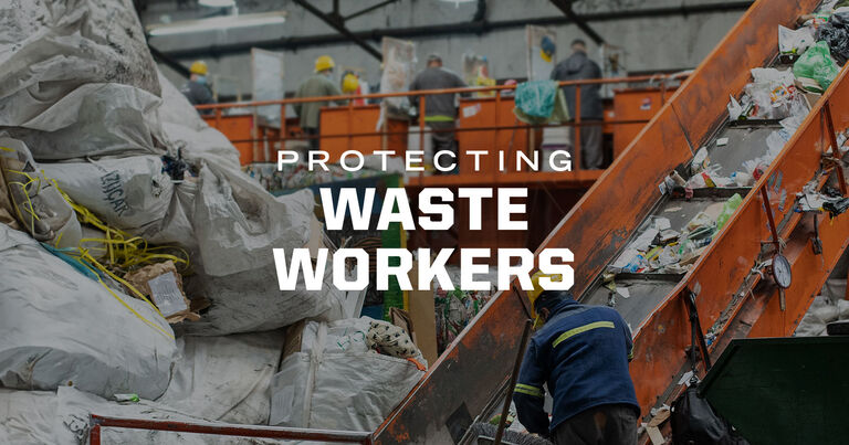 Protecting waste management workers